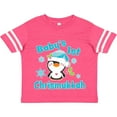 thumbnail image 3 of Inktastic Baby's 1st Chrismukkah with Cute Baby Penguin and Snowflakes Boys or Girls Toddler T-Shirt, 3 of 5