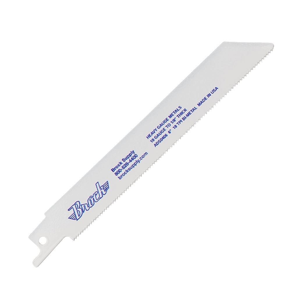 50 Pk Set Premium Bi-Metal Reciprocating 18 TPI Saw Blades Plastic Wood Non-Ferrous Metal for Industrial Shop DIY Hobby