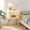 White, variant on Pinmoco Set of 2 LED Nightstand with Charging Station, Modern Bedside Table with Drawer and Open Storage for Bedroom, White