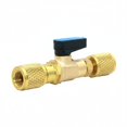 thumbnail image 1 of kowaku Globe Valve Connector with Shutoff Switch Shut-Stop Globe Valve Quarter Turn Climate Control System Accessory for Refrigeration Service, Ex-08, 1 of 10