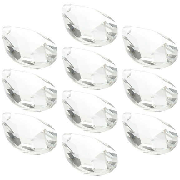 10 pcs Chandelier Decoration Hanging Crystals Windows Hanging Crystals Prisms