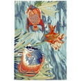 thumbnail image 1 of Liora Manne Ravella Indoor Outdoor Area Rug, Tropic Fish, 3' 6" x 5' 6", 1 of 9