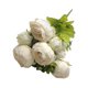 thumbnail image 1 of Monstrate Ramo de flores falsas versátil de bajo mantenimiento y elegante flor artificial para interiores o exteriores Flores artificiales beige, 1 of 6