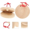 thumbnail image 1 of USHOBE 4Pcs Castanet Instrument Finger Castanets for Interactive Play Children Musical Toys, 1 of 8