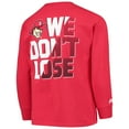 thumbnail image 3 of Youth Russell Scarlet Nebraska Huskers Graphic Long Sleeve T-Shirt, 3 of 3