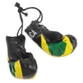 thumbnail image 1 of SHISUYAN Mini Boxing Gloves Decor for Car and Home PVC Material Green Color Multifunctional 1 Pair, 1 of 8