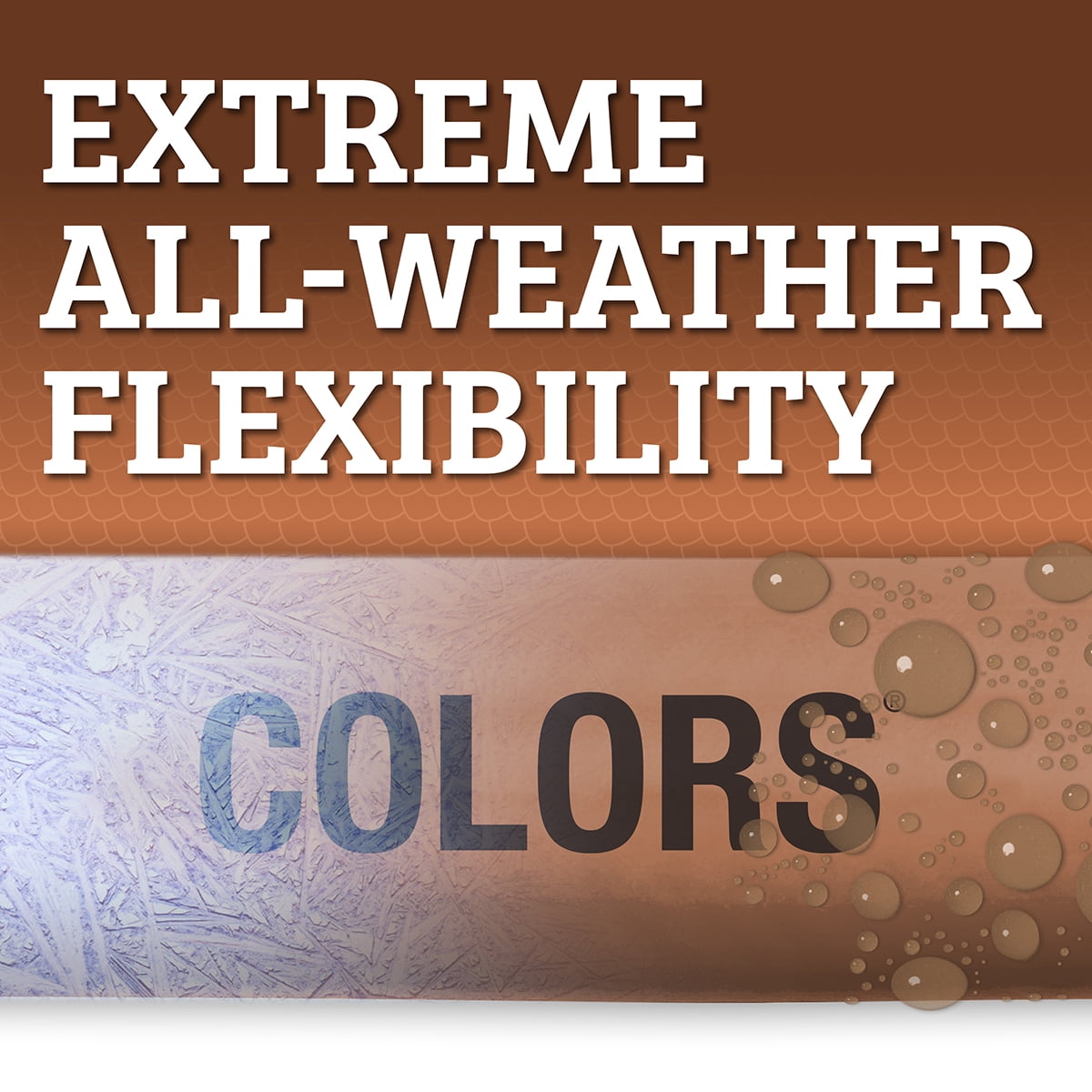Flexzilla Colors SwivelGrip Garden Hose 5/8 in. x 50 ft., Lightweight All-Weather Water Hose, Durable and Flexible, Leak-Free Connections, Red Clay