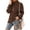 Brown, variant on Asklazy Women's Turtleneck Oversized Sweaters Batwing Long Sleeve Pullover Loose Chunky Knit Jumper