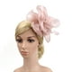 thumbnail image 5 of Velo Big Fascinator Colcomx Diadema Mujer Decoración del Cabello Rosado, 5 of 8