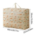 thumbnail image 3 of WDOBM Storage Basket, Baskets for Organizing, Non-Woven Clothes Storage Organizer Tote, Storage Bins with Lids, Non Woven Storage Bin for Bedroom Storage Baskets, 3 of 7