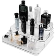 thumbnail image 1 of Exhibidor de perfumes de 3 niveles organizador de cosméticos acrílico transparente Tfixol, 1 of 8