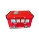 thumbnail image 3 of Caja Juguetero Organizador Contendedor Plegable Multiusos Para Niños (2piezas) - Rojo Segos Juguetero, 3 of 6