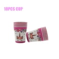 thumbnail image 4 of Decoraciones de fiesta de cumpleaños de unicornio, vajilla desechable, globos, tazas, platos, suministros de fiesta de cumpleaños de unicornio para niña, 4 of 4