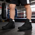 thumbnail image 6 of CPNG Boys and Girls Sneakers High Top Boxing Shoes Competition Training Shoes Arts Exercises Wrestling Shoes, 6 of 8