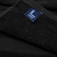 thumbnail image 2 of Linteum Textile 100% Cotton Bleach Proof Hand Towels 16x27 Inches [Pack of 24] Black, 2 of 7