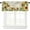 Sunflowersoa0473, variant on Kitchen Curtains and Valances Set Tier Curtains Living Room Bedroom Bathroom Farmhouse 3 Piece Set Rod Pocket,Sunflowers on a Wooden Board