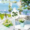 thumbnail image 6 of 25 Pcs Cream White Artificial Hydrangea Flowers, with Stems and Leaves, for Wedding Bouquets, Centerpieces, Home Decor, Craft Arrangements, 11 Inch, 6 of 6