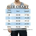 thumbnail image 3 of Yiaimeir Men's Sleeveless Ribbed Henley Tank Top Comfortable Button-Down Summer Muscle Tank Tops For Casual Wear Gym & Outdoors,Size S-3XL, 3 of 4