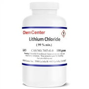 Lithium Chloride, High Purity Powder/Crystals, 100 Grams
