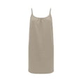 thumbnail image 6 of Admvng Women's Casual Backless Dress Sleeveless Spaghetti Strap Summer Everyday Dresses, 6 of 7