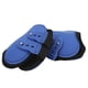 thumbnail image 4 of 2 uds botas de caballo de pierna de neopreno de PU protectores de pierna de caballo protección de patas traseras engranajes patas traseras azules M, 4 of 12