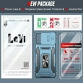 thumbnail image 7 of LeYi Back Cover Cell Phone Case with Slide Camera Cover for Moto G Power 5G 2023, Light Blue, 7 of 7