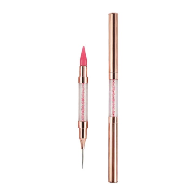 50% Off Clear Naittoop Acrylic Crystal Pen Point Drill Drill Multifunctional Nail Pen Nail Tool