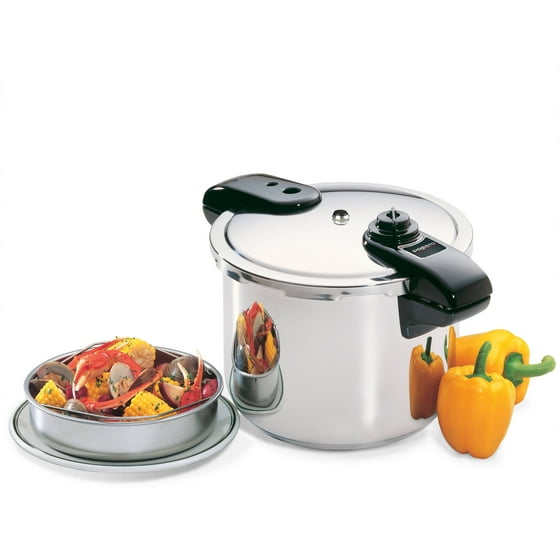 Presto 8Quart Stainless Steel Pressure Cooker 01370