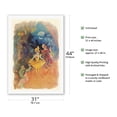 thumbnail image 2 of Musée Grévin Wax Museum - Paris France - Vintage French Advertising Poster by Jules Chéret c.1900 - Fine Art Rolled Canvas Print 27in x 40in, 2 of 4