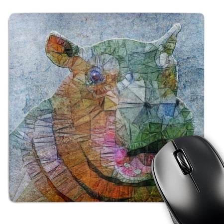 3dRose  Abstract Hippo - Cool Hippo  MousePad price history on PriceWatchPro