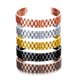 thumbnail image 3 of Pulsera magnética ajustable con apertura de tendencia, pulsera con imán de malla., 3 of 4
