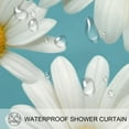 thumbnail image 3 of Little Daisy Waterproof Printed Shower Curtain Set with Hooks - Bathroom Decoration, 3 of 6