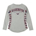 thumbnail image 2 of Hands High Womens Washington Capitals Graphic T-Shirt, Grey, Small, 2 of 3