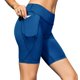 thumbnail image 2 of Pantalones cortos de yoga para mujer con bolsillo Leggings de cintura alta push-up Fitness Gym Worko Abanopi Pantalones cortos de yoga, 2 of 7