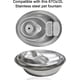 thumbnail image 2 of Filtro de Fuente de Agua para Gatos de 16 Pzas/set para Fuente de Mascotas de Acero Satinado de 67Oz, Filtro de Fuente para Perros y Gatos de Reemplazo con Esponjas de Bomba (8 Filtros y 8 Esponjas), 2 of 7