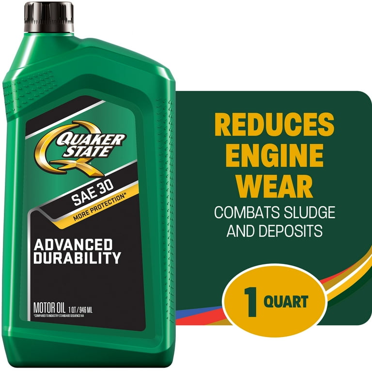 Quaker State Motor Oil, HD 30, 1 Quart - Walmart.com