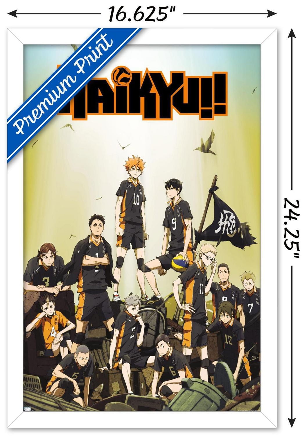 Haikyu!! - Key Art Wall Poster