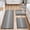 Black, variant on Ileading Chenille Bathroom Rugs Sets 4 Piece, Super Absorbent Non Slip Washable Bath Mat and U-Shaped Contour Toilet Rug Set for Tub Shower Floor Carpet
