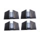 thumbnail image 2 of 4 patas de soporte para cercas de animales para aislamiento configurable de cerramientos de puertas negro, 2 of 9