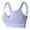 Sky Blue, variant on Women Sleep Solid Bra Casual Button Down Comfort Bra Soft Breathable Everyday Wear Seamless Support S Red