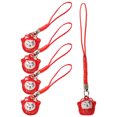 thumbnail image 3 of MasteelfCA 5pcs Fortune Cat Phone Chain Pendants Copper Bell Mobile Phone Chain Pendants, 3 of 7