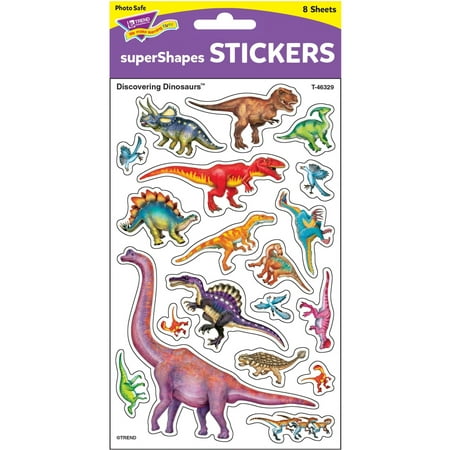 UPC: 0078628463293 | Trend Large Dinosaurs superShapes Stickers