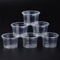 thumbnail image 2 of MesaSe 100PCS 2oz Disposable Plastic Portion Cups Clear Portion Container with Lids for Jelly Yogurt Mousses Sauce, 2 of 6