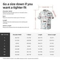 thumbnail image 5 of Xecao Dachshund Dog Puppy Pattern Men's Short-Sleeve Cuban Collar Button-Down Shirt with Chest Pocket Lightweight Tropical Vacation Shirt-X-Large, 5 of 5