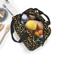 thumbnail image 4 of Lsque Teal Leopard Pattern Lunch Bag Women/Men Insulated Lunch Box,Small Leakproof Cooler Food Lunch Containers Reusable High Capacity Lunch Tote Bags, 4 of 6