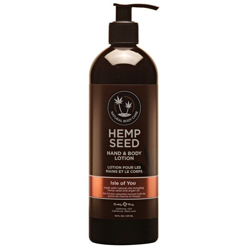 Earthly Body Hemp Seed Hand & Body Lotion Isle of You 16 oz