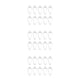 thumbnail image 3 of Wosthever Ganchos para azulejos de techo de 10 piezas, Flexible, resorte automático sin deformación, letrero colgante para techo de aula de oficina Type1 NO1 Wosthever CBP456341, 3 of 6