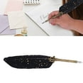 thumbnail image 4 of Quill Pen Set, European Style Retro Elegance Feather Pen Set With Letter Opener For Business For Birthday For Student Black, 4 of 8