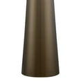 thumbnail image 5 of Possini Euro Design Karen Modern Table Lamp 36" Tall Dark Gold Glass Off White Fabric Drum Shade for Bedroom Living Room Bedside Nightstand Office, 5 of 9