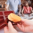 thumbnail image 2 of 12 Cavities Non-stick Mini Brownie Pan Bread Pan Silicone Mini Loaf baking PQAL, 2 of 10